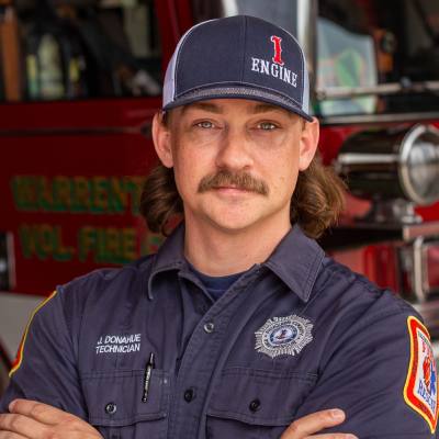 Technician Jacob Donahue, Warrenton Volunteer Fire Company