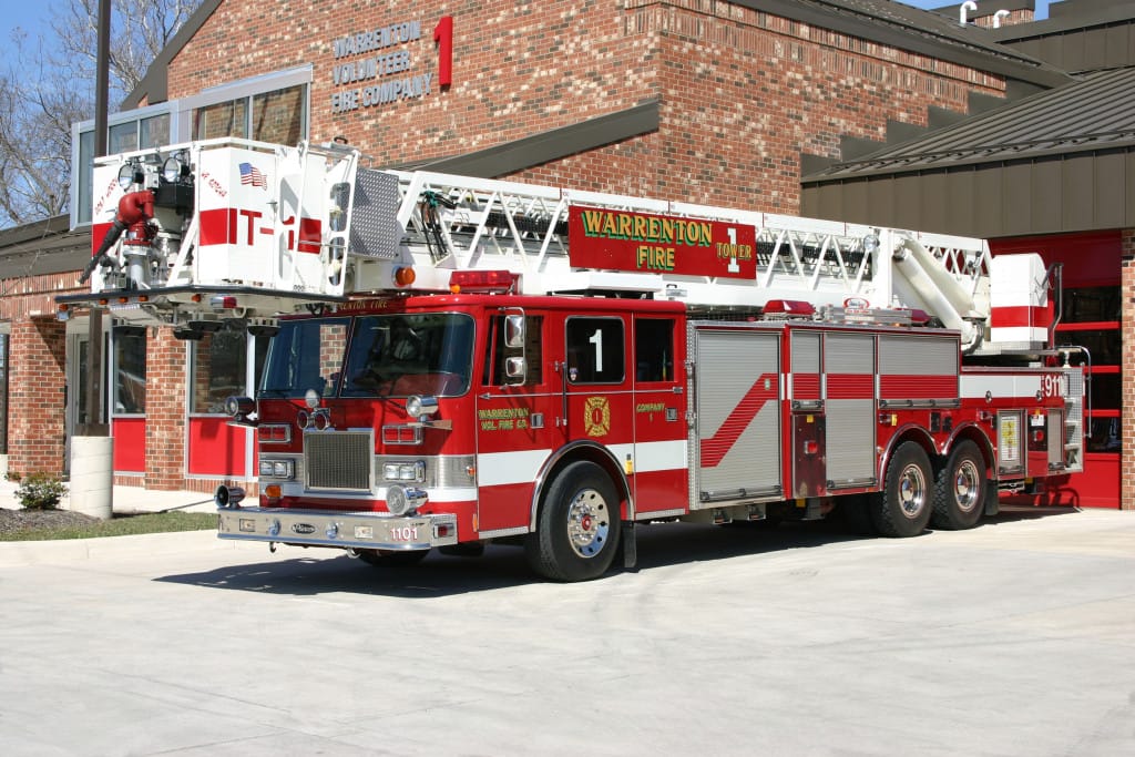 Tower 1 Retired Apparatus - Warrenton Volunteer Fire Company (WVFC) Fleet