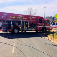 WVFC Rescue 1 at scene of daytime accident on broadview