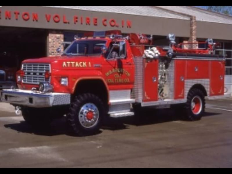 Attack 1 Retired Apparatus - Warrenton Volunteer Fire Company (WVFC) Fleet
