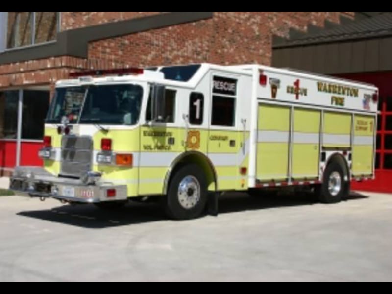 Rescue 1 Retired Apparatus - Warrenton Volunteer Fire Company (WVFC) Fleet
