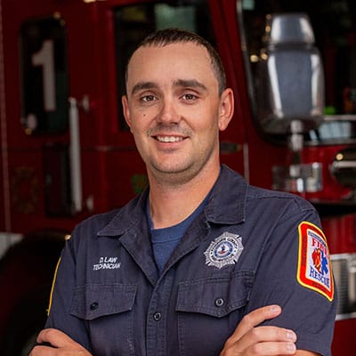 Technician Drew Law, Warrenton Volunteer Fire Company