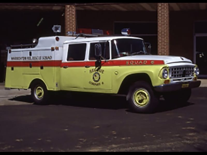 Rescue Squad 6 Retired Apparatus 1960 - Warrenton Volunteer Fire Company (WVFC) Fleet
