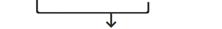 Down arrows converging, indicating all steps completed
