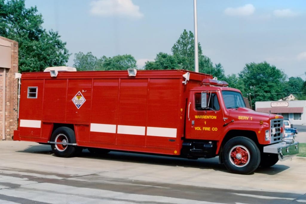 SERV 1 Special Emergency Response Vehicle - Retired fleet, Warrenton Volunteer Fire Company